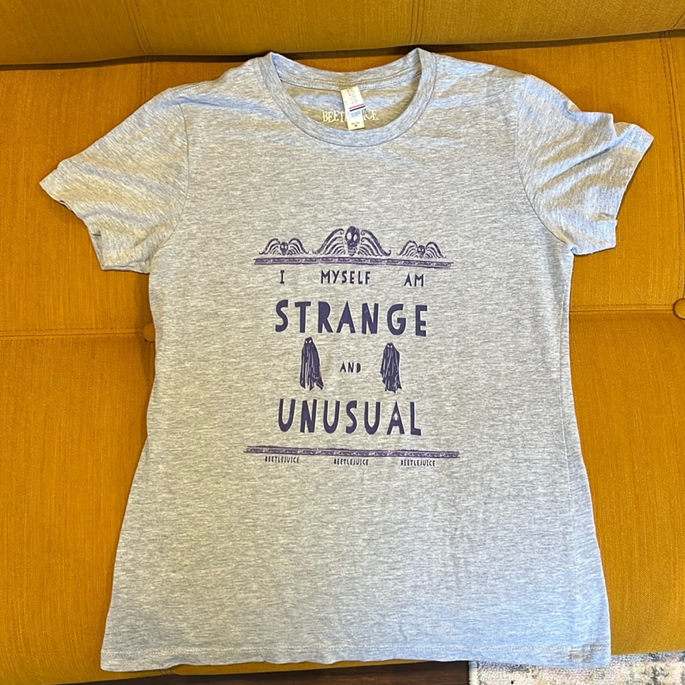 🪲🧃Beetlejuice Strange & Unusual T-shirt 💀👻